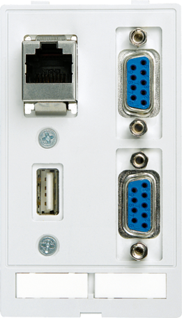 MODLINK MSDD RJ45+USB+2xSUB-D9 Moduł interfejsu