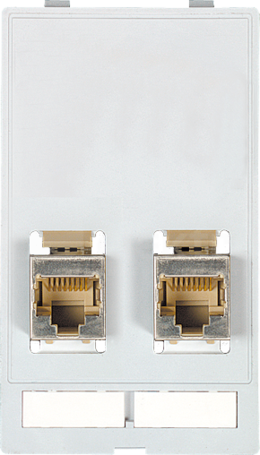 MODLINK MSDD 2×RJ45 Moduł złącza danych