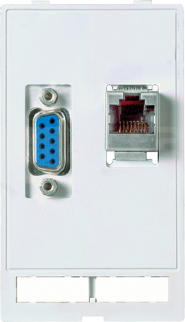 MODLINK MSDD SUB-D9 F/F+RJ45 Moduł złącza danych
