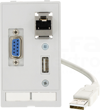 MODLINK MSDD SUB-D9+RJ45+USB Moduł interfejsu