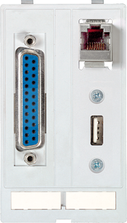 MODLINK MSDD SUB-D25 F/M+RJ45+USB-A Moduł złącza danych