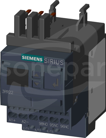 SIRIUS 1,6-16A 1CO 24VAC/DC Przekaźnik kontroli prądu