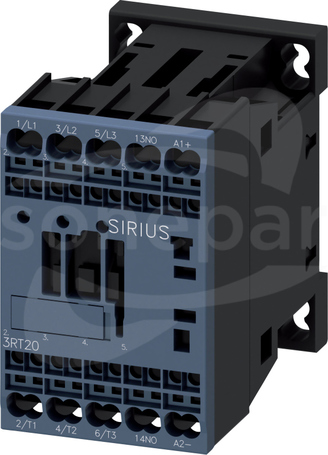 SIRIUS 9A 4kW 25VDC 1NO Stycznik 3P