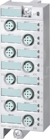 SIMATIC DP ET-200PRO 8xM12 Moduł połączeniowy