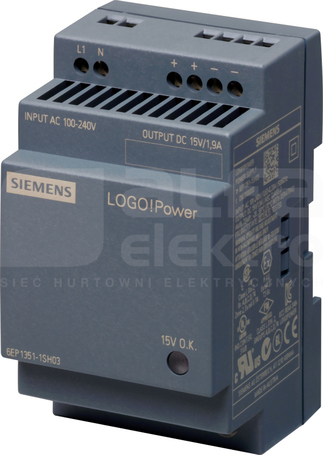 LOGO POWER 15VDC/1,9A Zasilacz