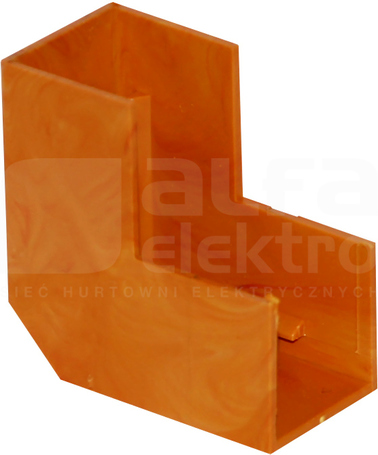 Kolanko zewn.18x13mm j.brąz Kanał kablowy akcesoria