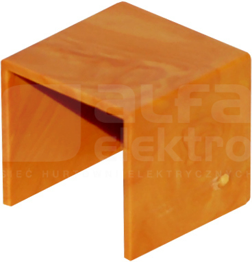 Zakończenie 30x25mm j.brąz Kanał kablowy akcesoria