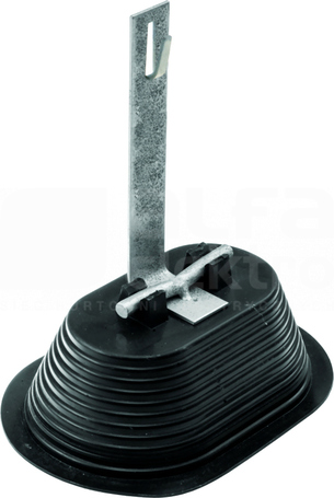 B=200mm Uchwyt betonowy w tworzywa z nadstawką