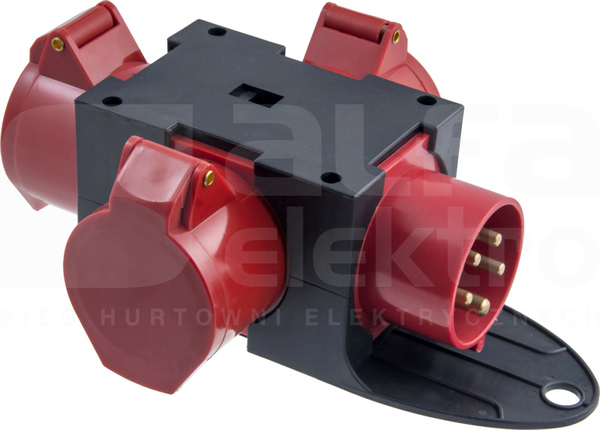 R-BOX MINI 3x16A/5P IP44 Rozdzielnica z tworzywa
