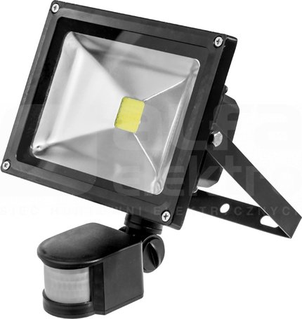 POWER LED 20W/764 1400lm IP65 Naświetlacz LED z cz.ruchu