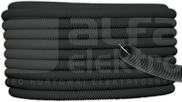PVC 750N 20mm (50m) Rura karbowana z pilotem