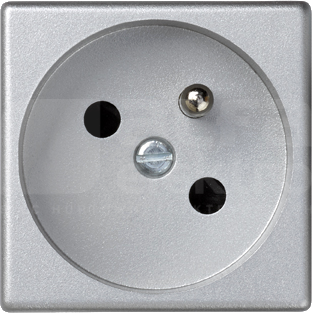 CONNECT 2P+Z aluminium Gniazdo K45