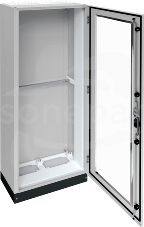 UNIVERS IP55/I 550x1850x275+cokół 100mm Rozdzielnica stojąca z drzwiam transparentnymi metalowa