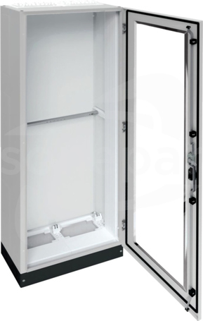 UNIVERS IP55/II 550x1850x275+cokół 100mm Rozdzielnica stojąca z drzwiami transparentnymi metalowa