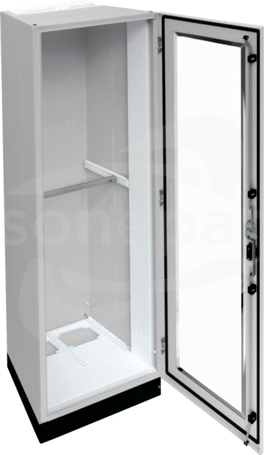 UNIVERS IP55/I 550x1850x400+cokół 100mm Rozdzielnica stojąca z drzwiami transparentnymi metalowa