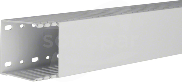 HNG 75075 75x75 PC-ABS jasnoszary Kanał grzebieniowy bezhalogenowy