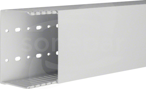 HNG 75125 75x125 PC-ABS jasnoszary Kanał grzebieniowy bezhalogenowy