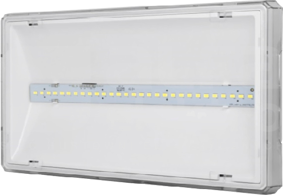 EXIT B LED 3W 1h IP65 biały Oprawa awaryjna 1-zadaniowa autotest