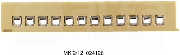 MK 2/12 Listwa zaciskowa