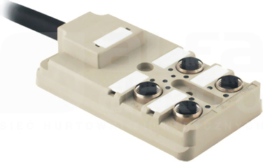 SAI-4-F 4P PUR 10m Koncentrator z kablem