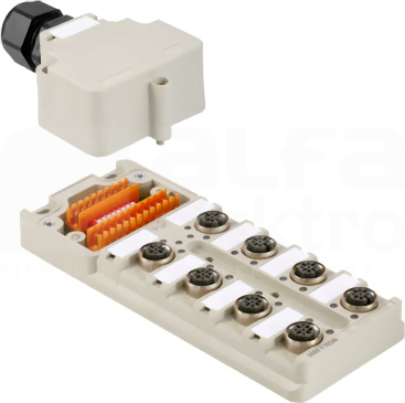 SAI-8-M-4P M12 DIP Pasywny rozdzielacz