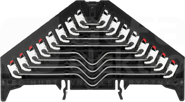 PRV 8 SW 35X7.5 WS/RT Złączka szynowa przelotowa