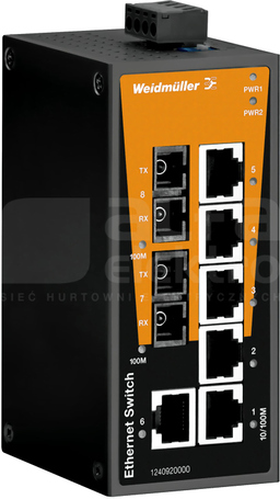 IE-SW-BL08T-6TX-2SC 6xRJ45 Switch ethernet