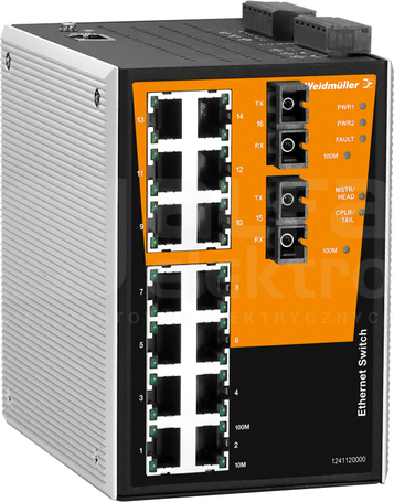 IE-SW-PL16M-14TX-2SC Switch ethernet