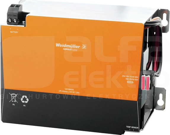 CP A BATTERY 24VDC 12Ah Bateria