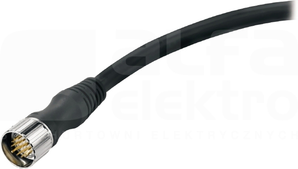 IE-7CC4x2xAWG26/7-PUR Kabel z gniazdem prostym