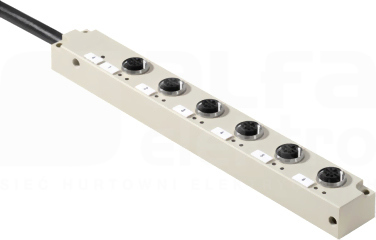SAI-6-F 4P M12 L 10M Pasywny rozdzielacz