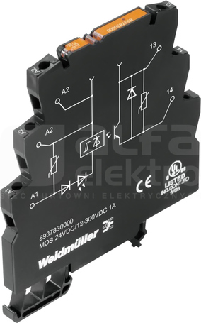 MOS 24VDC/12-300VDC 1A Transoptor