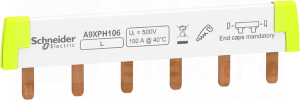 1P 6-mod Szyna sztyftowa
