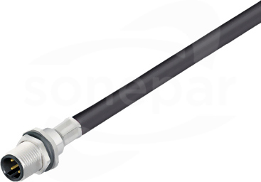 SAIE-M12S-5S0.5U HW PG9 M12 Przewód ze złączem