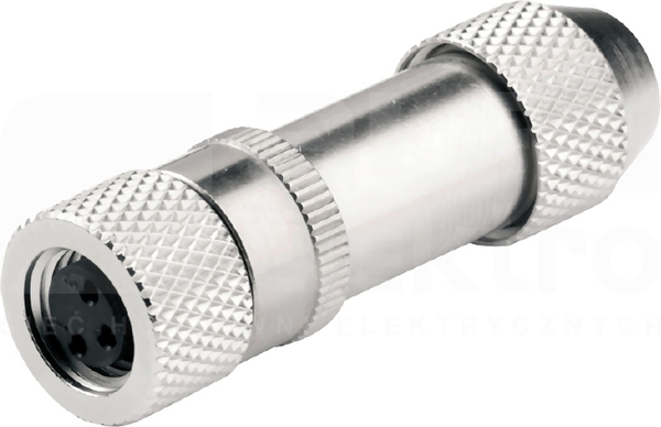 SAIBM-M8-3P-(TL) Wtyk męski prosty