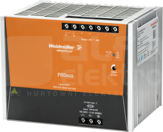 PRO ECO 960W 24V 40A Zasilacz jednofazowy