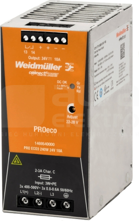 PRO ECO3 240W 24V 10A Zasilacz trójfazowy