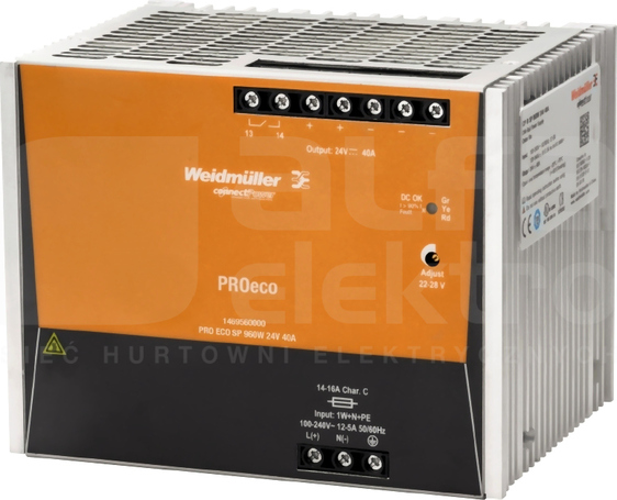 PRO ECO3 960W 24V 40A Zasilacz trójfazowy