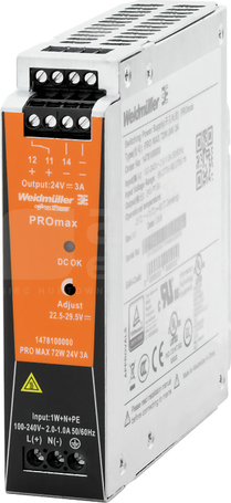 PRO MAX 72W 24V 3A Zasilacz jednofazowy