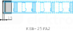 KSB25FA3 ZAŚLEPKA KOŃCOWA