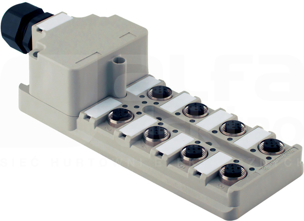 SAI-8-M 4P M12 Koncentrator