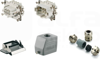 HDC-KIT-HE 06.101 Złącze przemysłowe kompletne