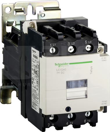 LC1D40BD 40A 18,5kW 1NO+1NC 24VDC Stycznik 3P