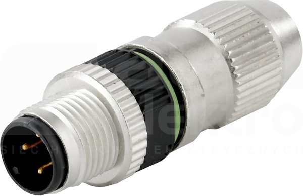 SAIS-4-IDC M12 4P SMALL Wtyk męski prosty