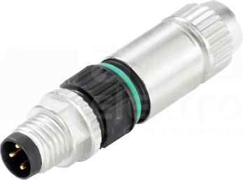 SAIS-3-IDC M8 3P SMALL Wtyk męski prosty