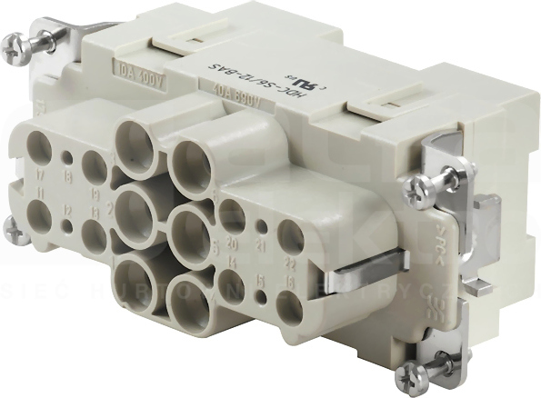 HDC-S6-12-BAS Gniazdo
