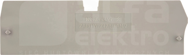 ZAP/TW ZT2,5/4AN/2 Płytka skrajna