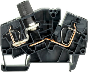 ZSI 6-2 2X2,5/G25 Złączka bezpiecznikowa