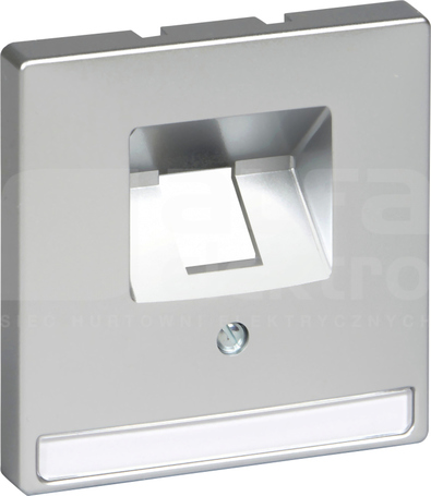 MERTEN DESIGN aluminium Płytka centralna gn.1xUAE