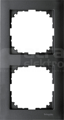 MERTEN M-PURE antracyt Ramka 2-krotna